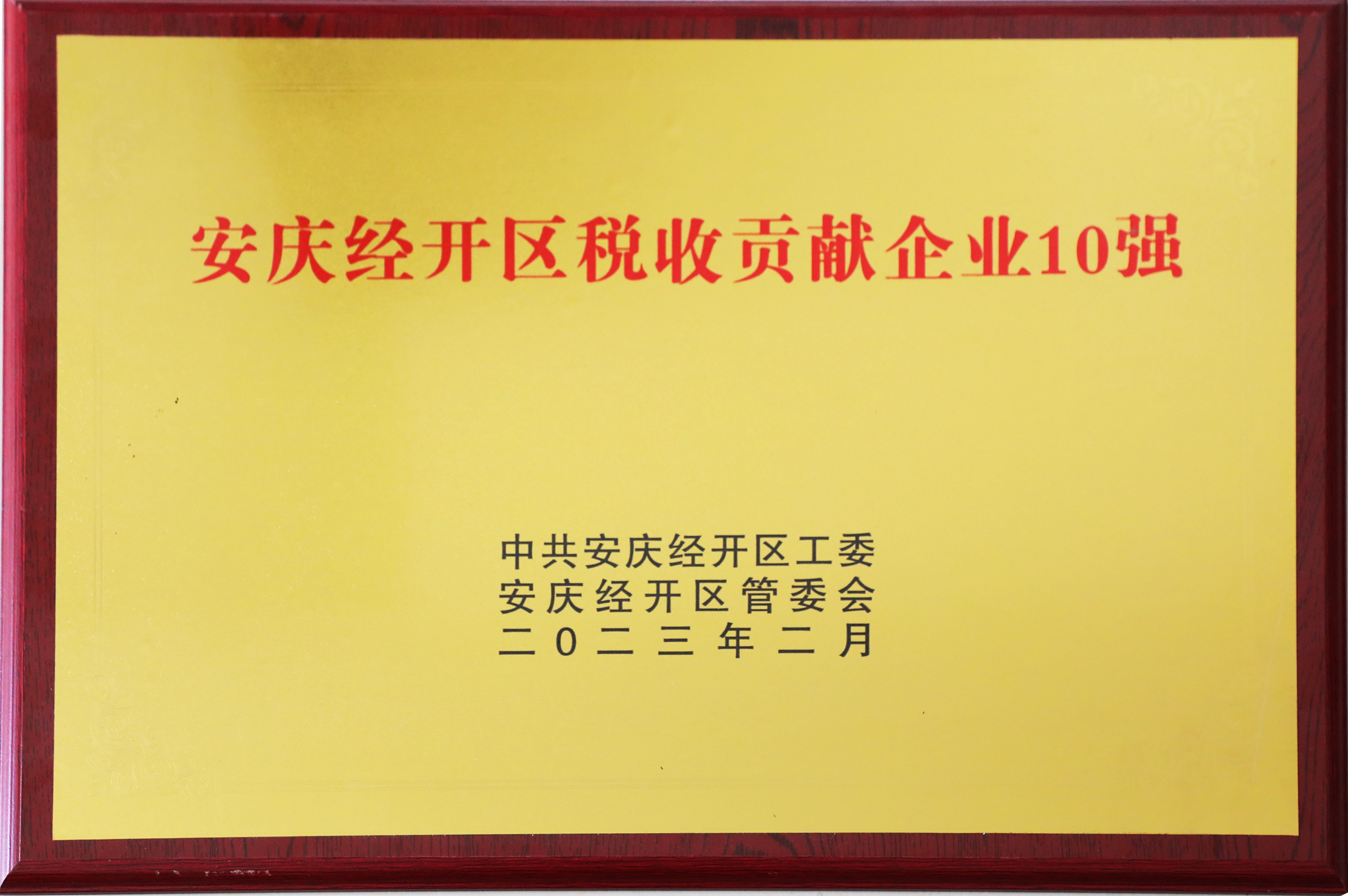 安慶市經(jīng)開區(qū)稅收貢獻(xiàn)企業(yè)10強(qiáng).jpg